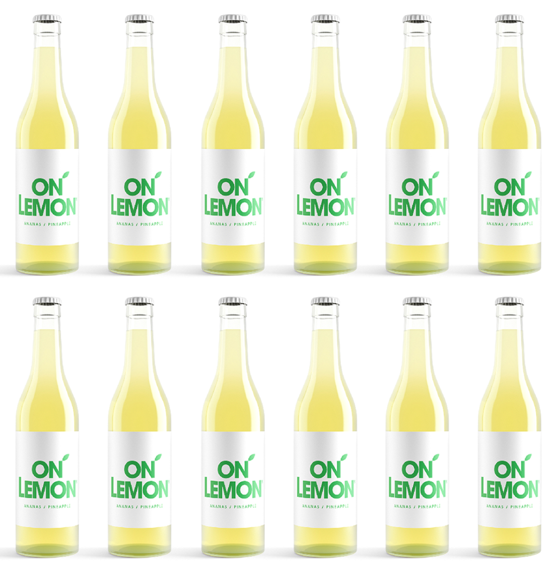 ON LEMON Ananas 12er Pack 0,33 Liter
