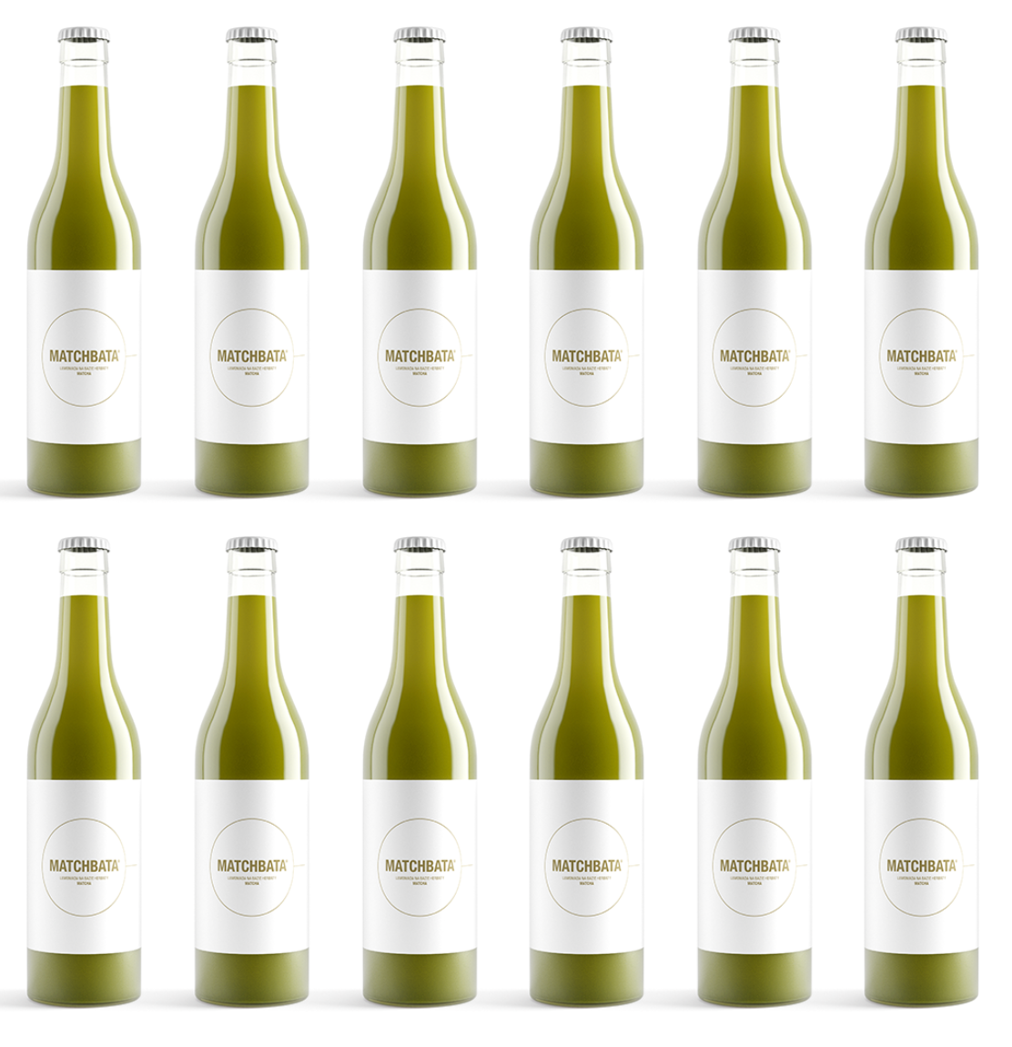 MATCHBATA Matcha Eistee - 12er Pack 0,33 Liter